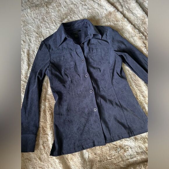 Express Button Up Blouse - Picture 1 of 12